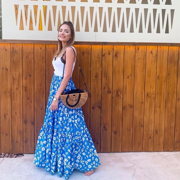 Zara blogger fav floral print maxi skirt - Picture 8 of 8